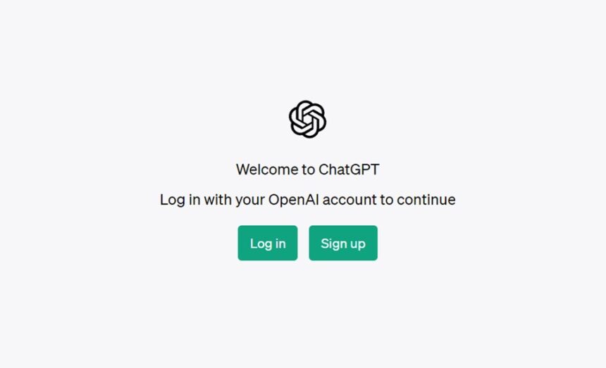 Chat GPT bejelentkezés és regisztrációs oldal